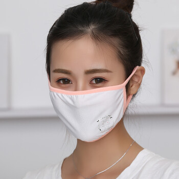 时尚韩版夏季薄款单层莫代尔防晒透气女口罩骑行防紫外线防风面罩