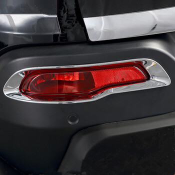 适用于jeep自由光雾灯罩 广汽菲克日行灯框 尾灯罩 大灯亮圈亮条 后