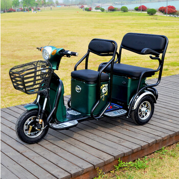 【免安装】信步巴士518升级版电动三轮车户外休闲老年代步车abs辅助