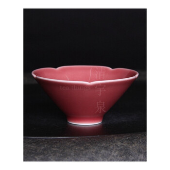 盃台　2組 R03703/60 台湾 蔡曉芳 豆彩 闘彩 高杯 唐木 杯台