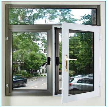 上海绿娃平开金刚网纱窗防盗纱窗防蚊儿童高层防护铝合金外框304