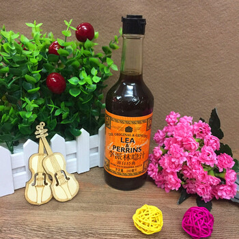 英国进口李派林 喼汁290ml 黑醋汁亨氏辣醋调味汁急汁 辣酱油