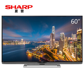 夏普（SHARP）LCD-60UD10A 60英寸3D4K超高清安卓智能电视 日本原装液晶面板（黑色）