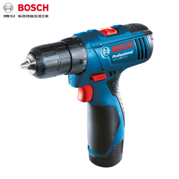 BOSCH 博世 SR1080-2-LI 锂电充电钻 单电标配 送附件