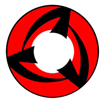 火影忍者美瞳 风火轮鼬斑六芒星血轮眼写轮眼显色cosplay专用美瞳