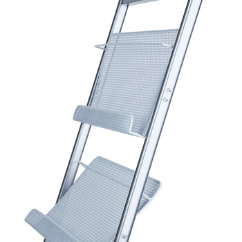 得力(deli)4层金属报刊杂志架 宣传册展示架 办公室前台落地书架资料架 高1.45米 得力(deli)4层金属报刊杂志架 宣传册展示架 办公室前台落地书架资料架 高1.45米