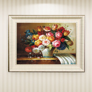 电表箱遮挡箱电盒子遮挡装饰画空气开关盒子装饰画电表盒装饰画 插画