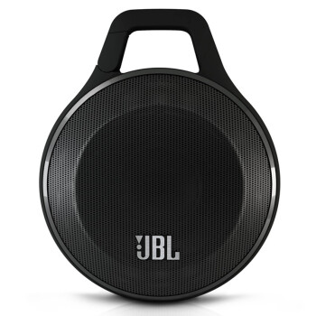 JBL Clip 音乐盒升级版 无线蓝牙音箱 低音炮 可通话 便携迷你音响 黑色