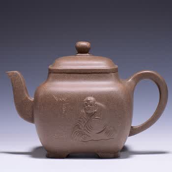 大壶 国家工艺美术师  董正强 《鸣远四方》青段泥  gj024 h1