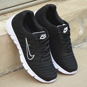 春夏新款男士/式网布运动鞋透气轻便情侣跑步鞋休闲板鞋男鞋416a 416