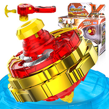 三宝 超变战陀玩具套装竞技陀螺 儿童对战圣焰红龙陀螺 【2星升级版】