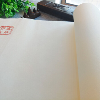 芬尚fs-wf-jx001文房四宝之宣纸 四尺净皮洁白生宣 学生及初学者毛笔书法国画练习用纸138*69cm/100张