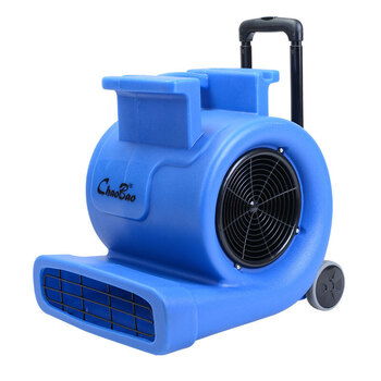 吹地机商用 家用厕所鼓风机地毯地板地面吹风机 洁霸bf534蓝