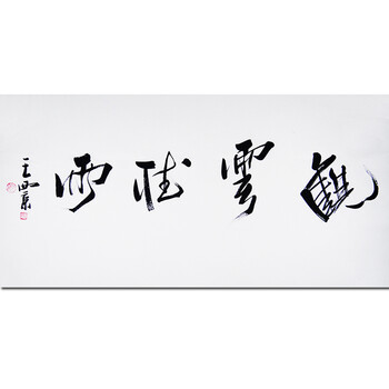 王西京【观云听雨】合影