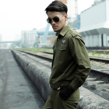 包邮 户外军用夏季军绿色迷彩服作训服军装夏装军迷服饰野战服装套装