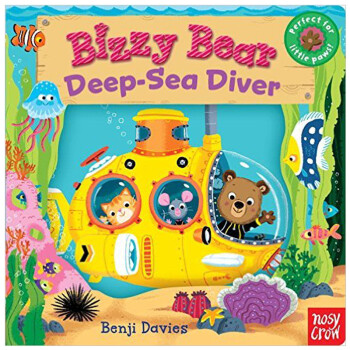 Bizzy Bear Deepsea Diver纸版书 深海潜水儿童原版英文绘本英语 摘要书评试读 京东图书