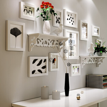 小清新自粘背景墙贴纸房间温馨床头壁纸贴画卧室墙壁墙面装饰品 2424