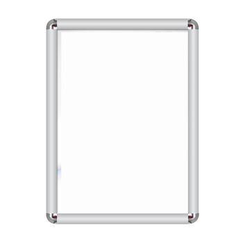 定制开启式电梯广告框铝合金海报框架a3营业执照框挂墙a4画框相框定制