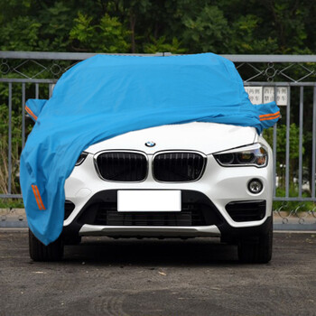 晓晓 宝马x1车衣车罩suv宝马x1专用汽车套加厚隔热遮阳罩防尘防晒防雨