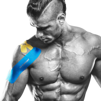 LP篮球足球弹性绷带三角预剪裁肌贴 TM700R 【 I型4贴+ X型2贴 】 LP篮球足球弹性绷带三角预剪裁肌贴 TM700R 【 I型4贴+ X型2贴 】