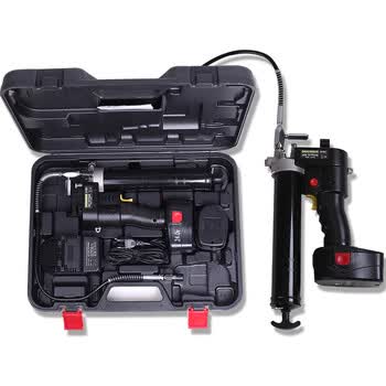 电动黄油枪抢锂电池24v全自动充电式高压挖掘机用打黄油机12v 12v电动