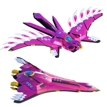 星原小宝玩具神兽金刚4全套变形机器人儿童玩具礼物 凤凰金刚【大号6