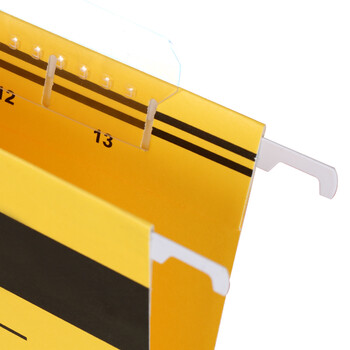 齐心(Comix) 25个易查找吊挂夹文件夹 倒挂文件夹 F/C 纸质资料夹 黄A1813 齐心(Comix) 25个易查找吊挂夹文件夹 倒挂文件夹 F/C 纸质资料夹 黄A1813