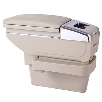 甜苗苗五菱宏光s扶手箱宏光svs1汽车扶手箱手扶箱免打孔米旋转款