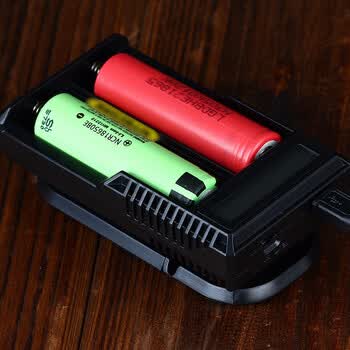 vapeonly 18650锂电池充电器电子烟充电器 双充