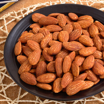 芬焙烤扁桃仁巴旦木坚果干果零食产炒货新鲜焙烤烘焙原料1kg 焙烤扁桃