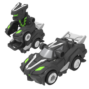 自动触发机器人烈火骑士全套男孩儿童玩具 快速触发型-疾风战将9802