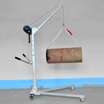 定做手动吊机移动小吊机便携式可折叠手推起吊机手摇小型起吊机提升机