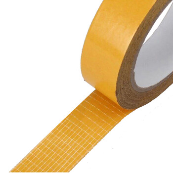 透明网格双面胶带 皮革用双面胶 强力不粘胶纤维胶卷/胶纸/胶袋 双面