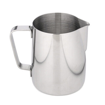 焙印 304不锈钢咖啡机拉花杯 拉花针 拉花模具三件套