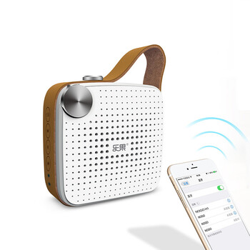 乐果(nogo) h1时尚便携蓝牙音箱 高清fm收音机 无线迷你音响低音炮