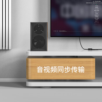 毕亚兹 HDMI2.0切换器二进一出 一分二4K/30Hz高清分配器笔记本电脑显示器电视投影仪游戏机双向转换器 