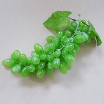 lmdec仿真水果手感塑料葡萄提子模型 橱柜果蔬摆设样板摄影道具店铺