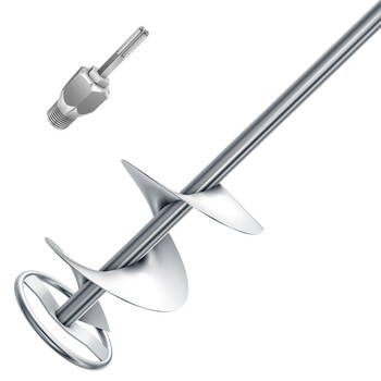 瓦泥工贴瓷砖地砖搅灰拌神器腻子粉灰浆打搅拌杆棒器螺旋叶头水泥 搅