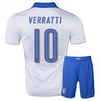 并力binli欧洲杯 意大利客场 球衣维拉蒂马尔基西奥德罗西皮尔洛 足球