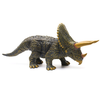 海洋昆虫玩具 恐龙野生动物科普教育模型玩具 三角龙88037