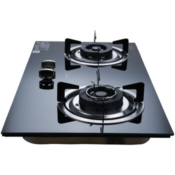 
                                        美的（Midea） 黑晶立体内旋火 台嵌两用燃气灶具(天然气）JZT-QL303B                