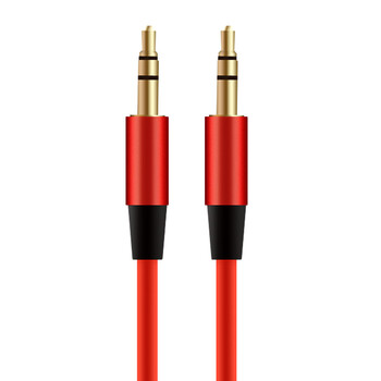 Bejoy Aux接口车用音响线手机mp3音乐输出公对公3 5对3 5mm汽车音频线红色115cm 图片价格品牌报价 京东