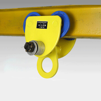 手推工字钢滑车单轨行车1/2/3/5吨手拉葫芦手拉跑车 2吨手拉跑车