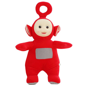 天线宝宝正版花园宝宝卡通玩偶公仔布娃娃儿童节生日礼物 红色小波