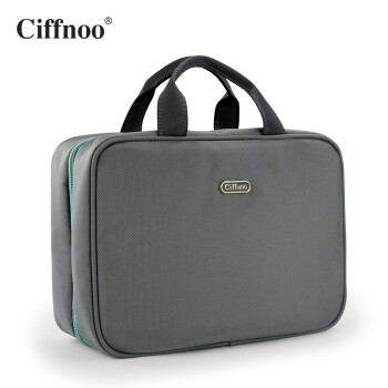琪斐诺（Ciffnoo） 旅行洗漱悬挂式便携大容量多功能可拆卸防水洗漱用品收纳包CFN0101 灰色
