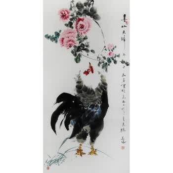8米牡丹 张庆岭 《富贵花开》06拍卖已