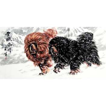 拍卖已结束061.8米牡丹 张庆岭 《春意盎然》拍卖已结束061.