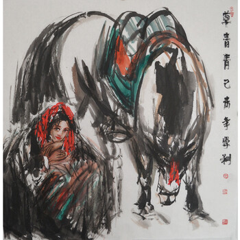 拍卖已结束严成壮《吉祥如意图》当代实力派画家06拍卖已结束邢立青