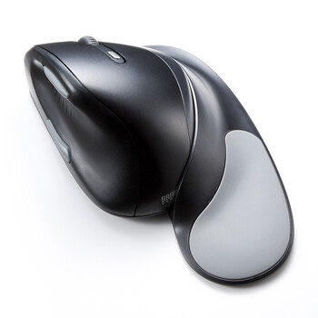 SANWA 人体工学握式垂直无线鼠标 3档速度 3