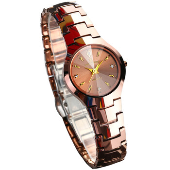 瑞之缘女士手表商务防水女表钨钢手表男女石英表腕表钨钢女表时尚情侣